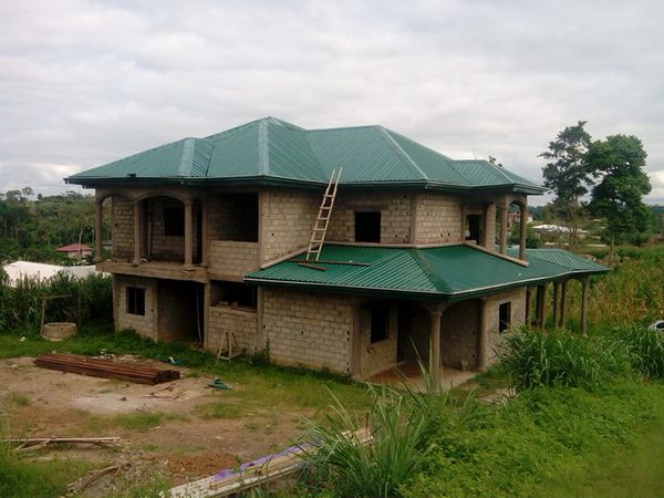 Duplex en cours de construction